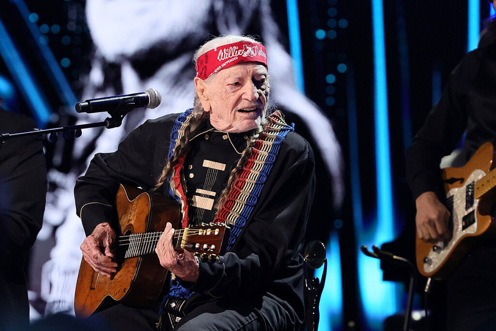 Willie Nelson Delivers All-Star Jam During Rock Hall Induction