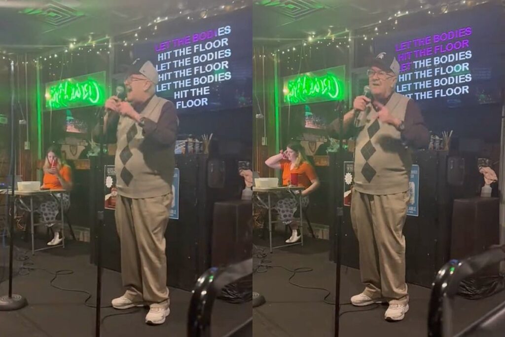 Elderly Man Sings Nu-Metal Banger ‘Bodies’ at Karaoke – Watch