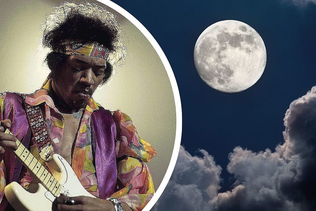 An Unheard Jimi Hendrix Song Now Lives on the Moon