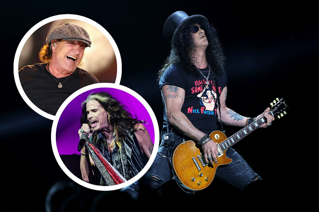 Slash Discusses New Blues Record Featuring Brian Johnson + More
