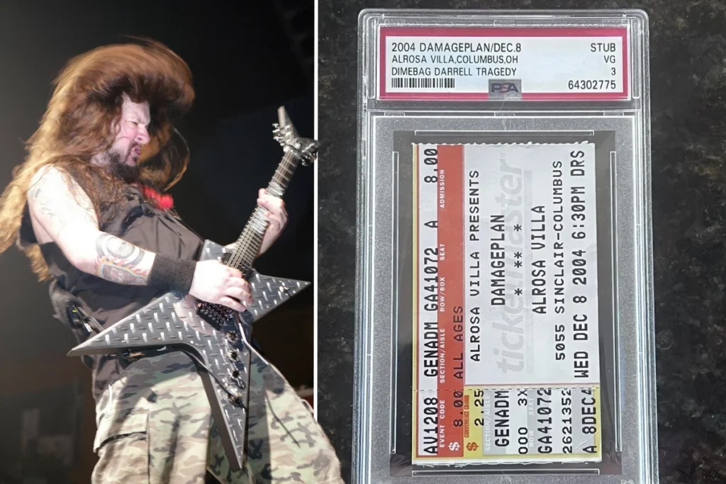Ticket Stub From Dimebag Darrell’s Final Show Selling for $15K