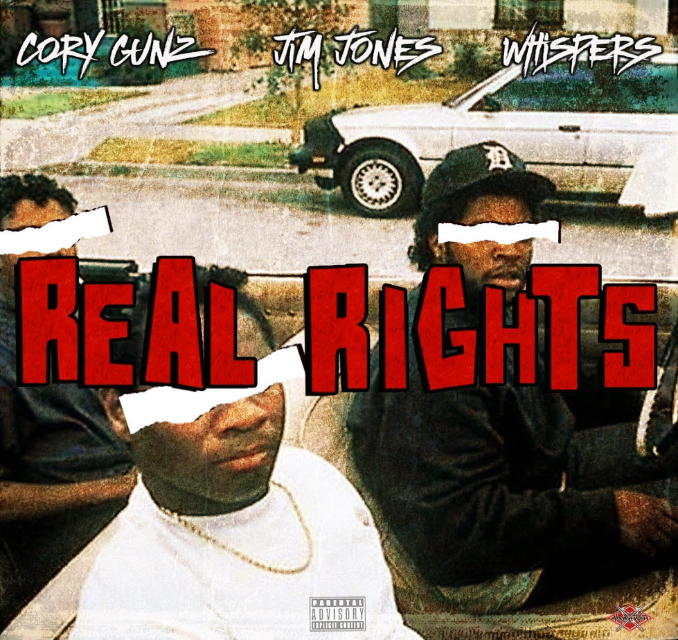 Cory Gunz Releases “Real Rights” Featuring Jim Jones and Whispers