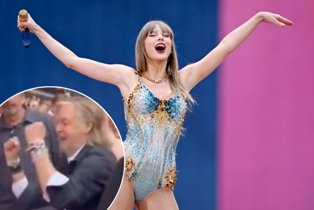 Paul McCartney Dances With Fans at Taylor Swift’s Eras Tour