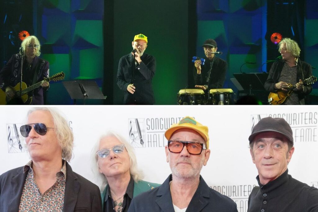 Watch Complete R.E.M. Lineup Reunite for First Time Since 2007