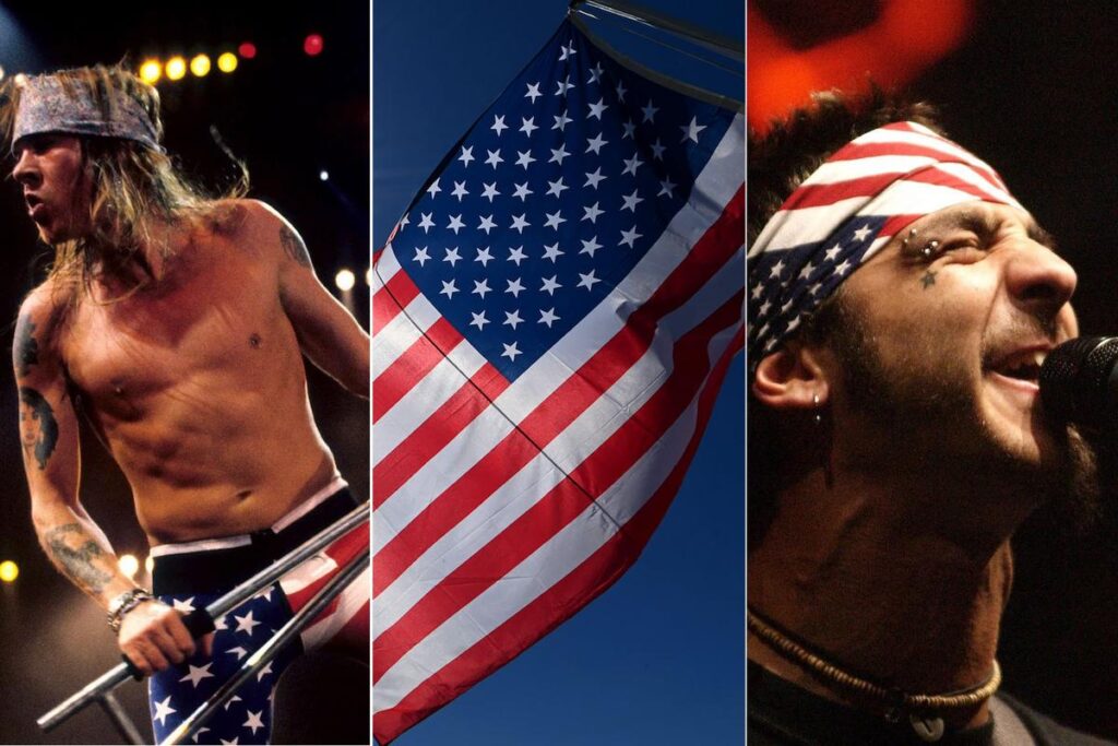 20 Rock + Metal Artists Showing Patriotism