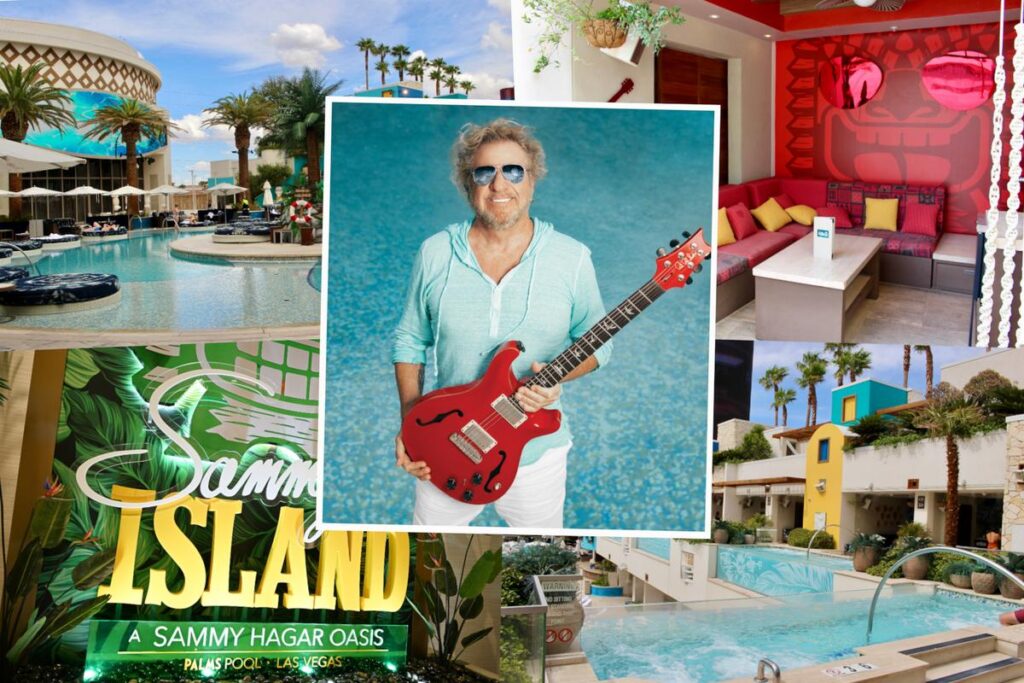 See Sammy Hagar’s Vegas Poolside Paradise: Photos, Video