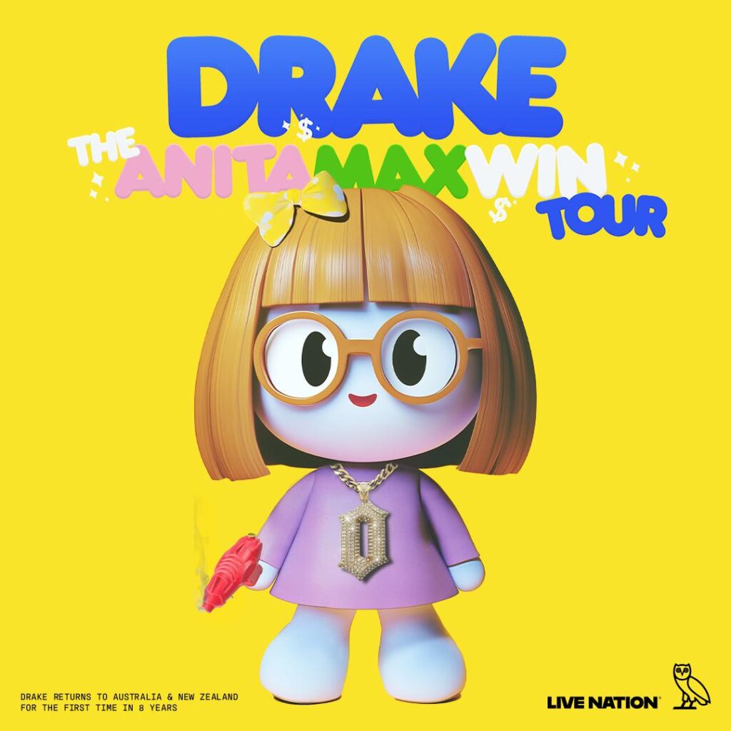 Drake Announces The ‘Anita Max Win Tour’ for Australia and New Zealand in 2025