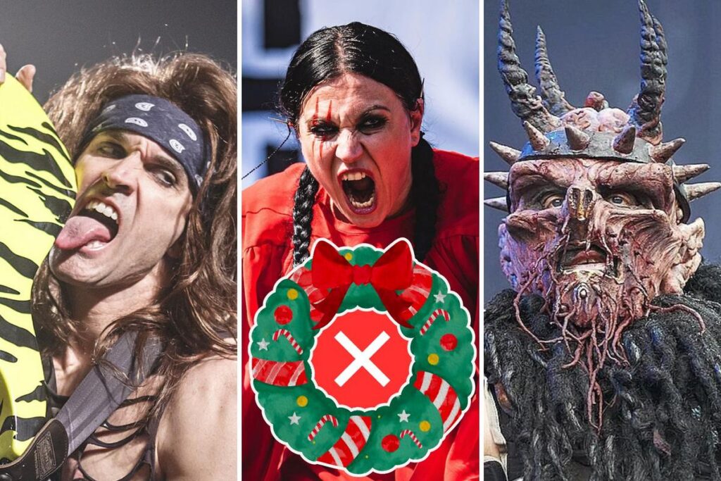 10 Metal Christmas Songs NOT to Play in Front of Your Family