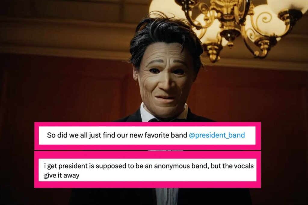 Masked Mystery Band President Drop First Song, Fans Know Singer Masked Mystery Band President Drop First Song, Fans Know Singer