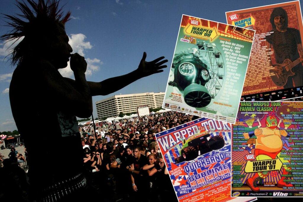 Look Through 30 Years of Warped Tour Lineup Posters!