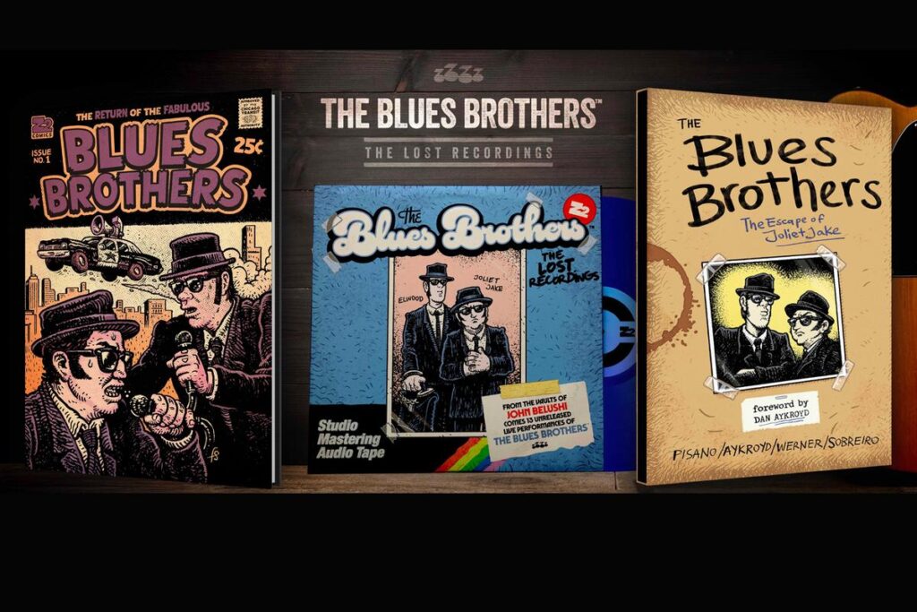 Blues Brothers Comic Book Includes New Belushi-Era Live Album