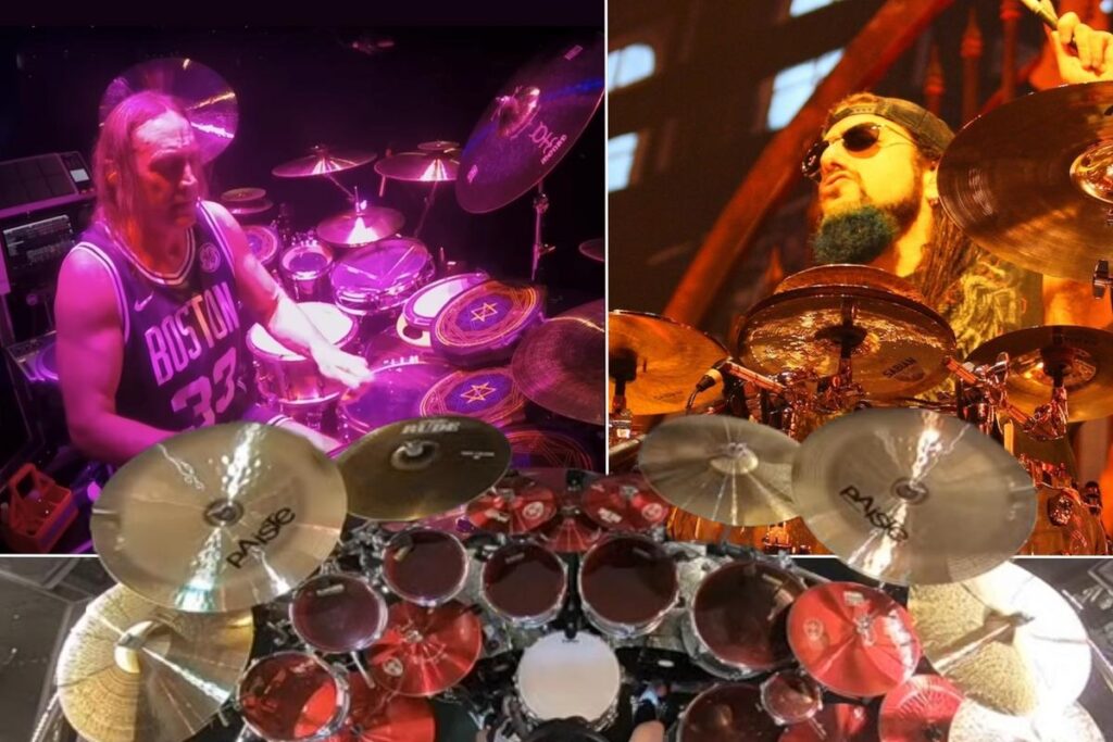 13 Metal + Rock Drummers With Ridiculously Large Drum Kits