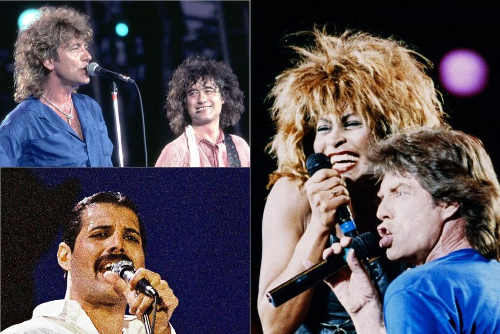 10 Iconic Rock + Metal Live Aid Setlists 10 Iconic Rock + Metal Live Aid Setlists