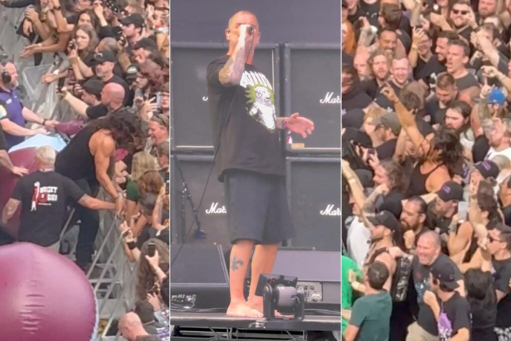 Jason Momoa Starts Circle Pit During Pantera’s Ozzy Farewell Set
