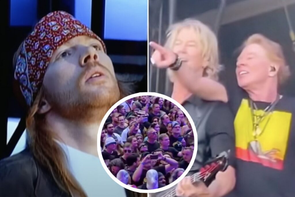 Guns N’ Roses Fans Recreate Iconic Music Video Scene at Show