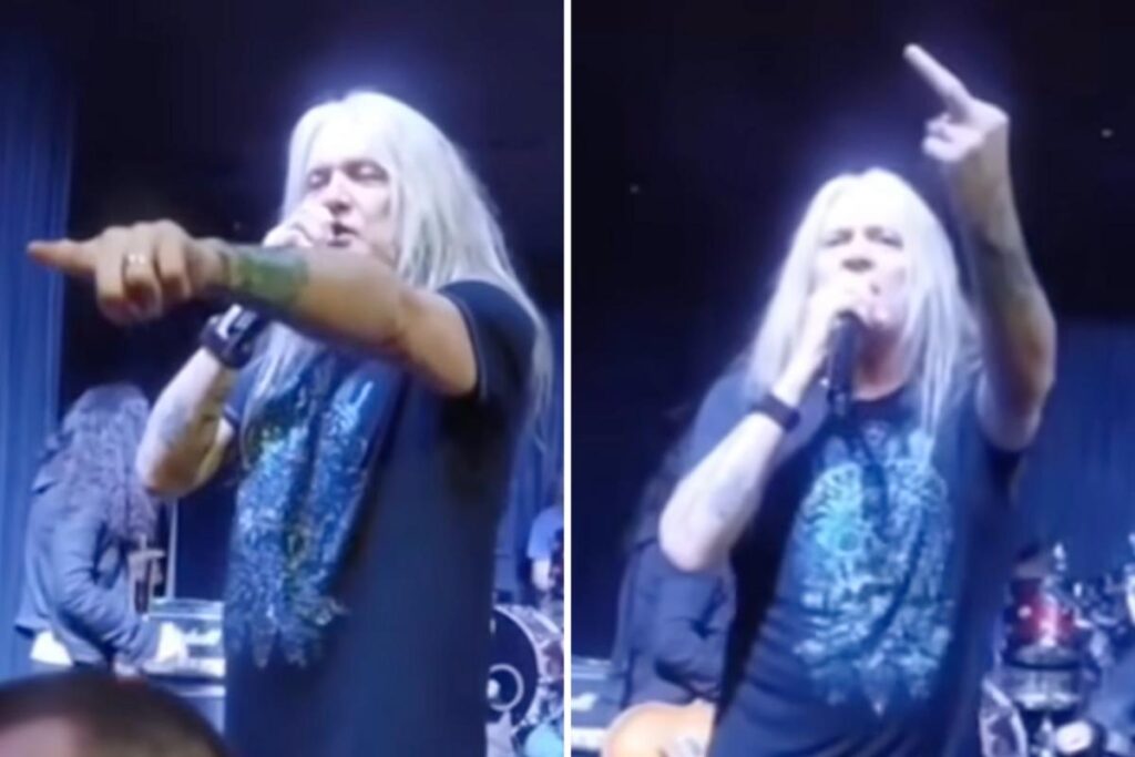 Sebastian Bach Ejects Fan From Show During Profane Rant Sebastian Bach Ejects Fan From Show During Profane Rant
