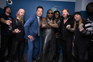 Offset and Drowning Pool Deliver Explosive “Bodies” Performance on The Tonight Show Offset and Drowning Pool Deliver Explosive “Bodies” Performance on The Tonight Show