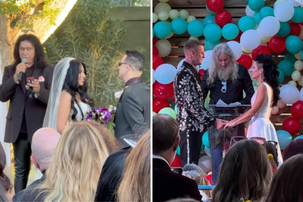 Two Big Metal Weddings in Same Weekend + Gene Simmons Officiated Two Big Metal Weddings in Same Weekend + Gene Simmons Officiated