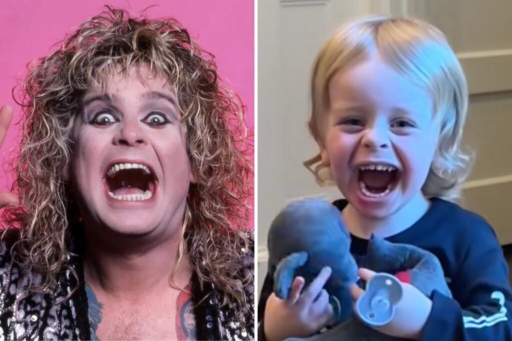 Ozzy Osbourne’s Grandson Bites Head off ‘Bat’ in New Video