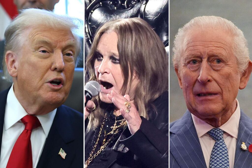 Donald Trump + King Charles III Sent Osbourne Family Messages Donald Trump + King Charles III Sent Osbourne Family Messages