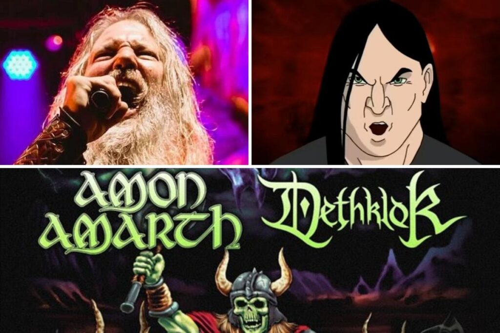 Amon Amarth + Dethklok Announce Co-Headlining 2026 Tour