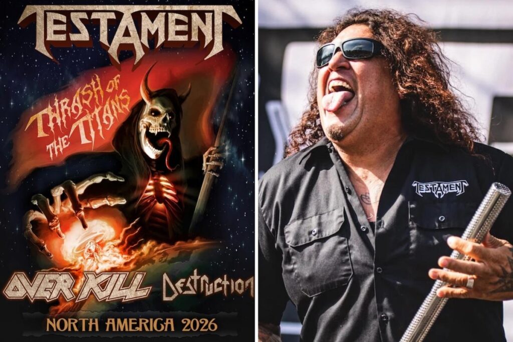 Testament Announce 2026 U.S. Tour With Fellow Thrash Veterans Testament Announce 2026 U.S. Tour With Fellow Thrash Veterans