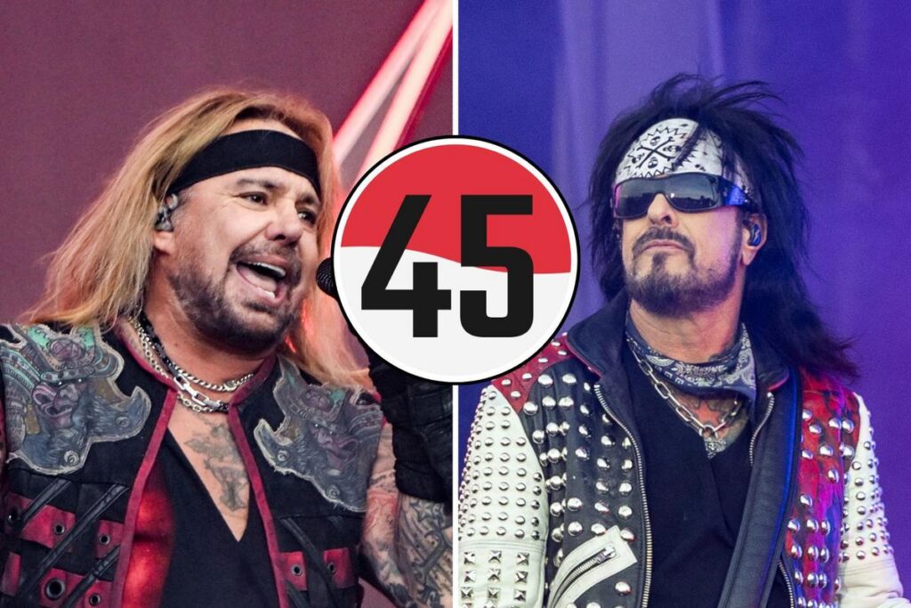 Motley Crue + Nikki Sixx Commemorate Band’s 45th Anniversary