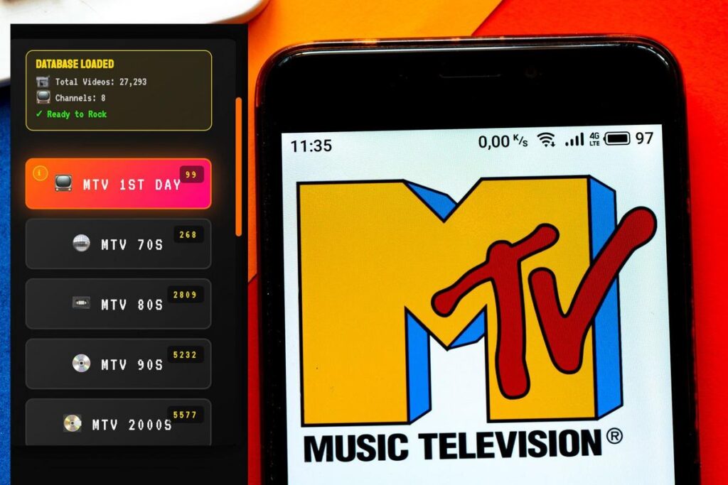 A Coder Has Built Their Own 27,000-Video Strong Version of MTV