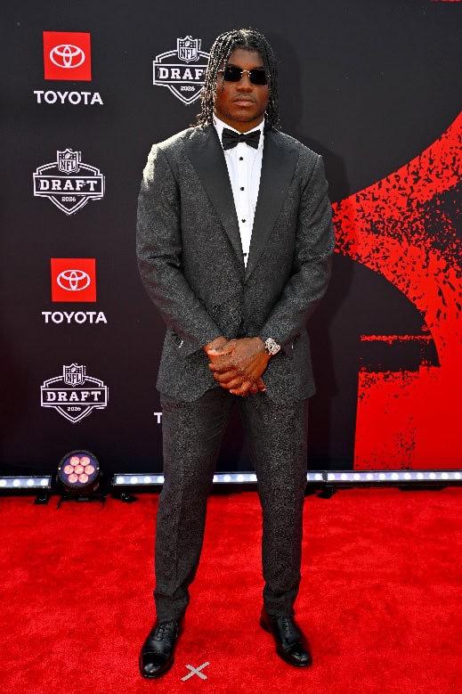 Jets Pick David Bailey Wears Hublot Big Bang at 2026 NFL Draft