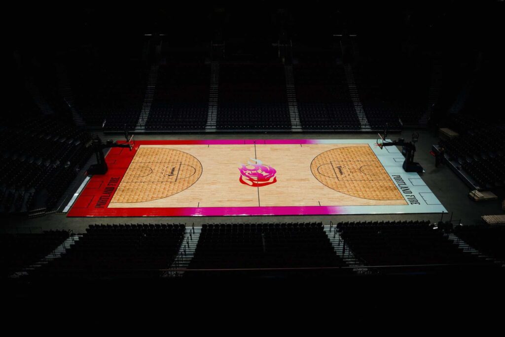 Rose City Ignites: Portland Fire Unveil Bold New Home Court Design